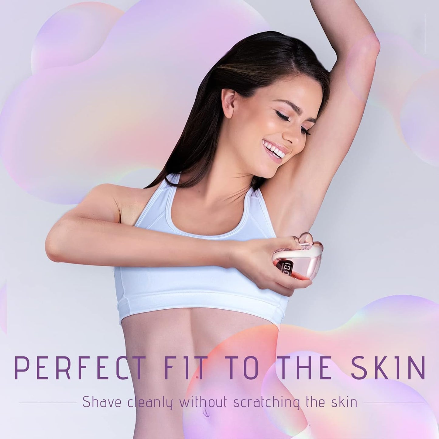 Nogroa Electric Razors for Women, 7D IPX6 Waterproof Cordless Body Electric Shaver, 5 in 1 Bikini Trimmer Hair Removal Epilator for Legs Body Face